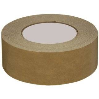 Intertape 534 Synthetic Rubber Medium Grade Flatback Adhesive Tape, 0.18mm Thick x 54.8m Length x 48mm Width, Brown (Case of 24 Rolls) 