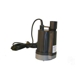 Zoeller LM44 .25 HP Floor Sucker Automatic Dewatering Submersible Utility Pump with Sensor 20 ft. Cord DISCONTINUED 44 0007