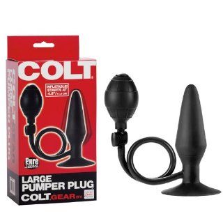 COLT Large Pumper Plug   Black ( 2 Pack ) Health & Personal Care