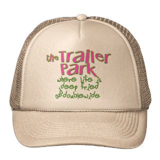 Deep Fried Double Wide Trailer Park Mesh Hat