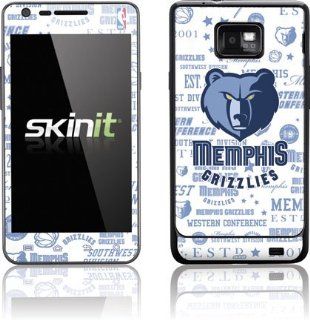 NBA   Memphis Grizzlies   Memphis Grizzlies Historic Blast   Samsung Galaxy S II AT&T   Skinit Skin Cell Phones & Accessories