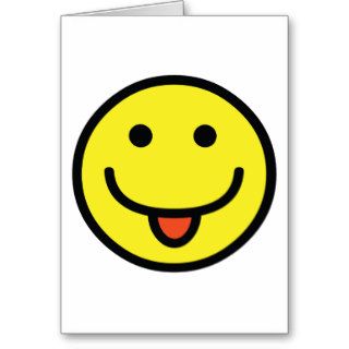 Happy Smiley Face Card