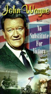 No Substitute for Victory [VHS] Various, John Wayne Movies & TV