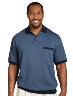 Canyon Ridge Big & Tall Jacquard Banded Bottom Shirt at  Mens Clothing store