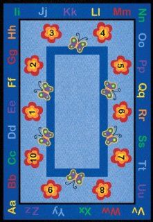 Learning Carpets CPR535   Butterflies Round Toys & Games