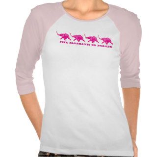 Pink Elephants On Parade Shirt