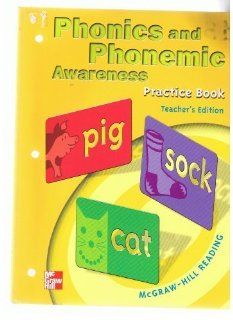 Phonics and Phonemic AwarenessGrade 1 Practice book(Teacher's Edition Unknown 9780021855636 Books