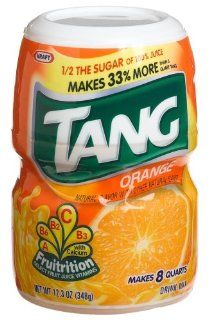 Tang Fruitrition, Orange, 12.3 Ounce Unit (Pack of 6)  Powdered Drink Mixes  Grocery & Gourmet Food