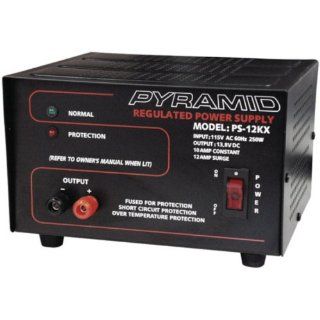 Pyramid PS12KX 12 Amp 13.8V Power Supply  Vehicle Power Inverters 