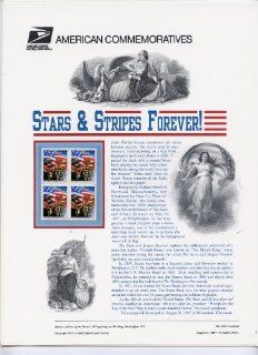 USPS American Commemorative Stamp Panel #520 Stars & Stripes Forever (Aug 21, 1997) 