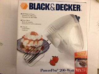 Black & Decker 200 Watt PowerPro Mixer MX 75 Kitchen & Dining