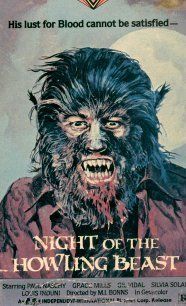 Night of the Howling Beast Paul Naschy, Grace Mills, M.I. Bonns Movies & TV
