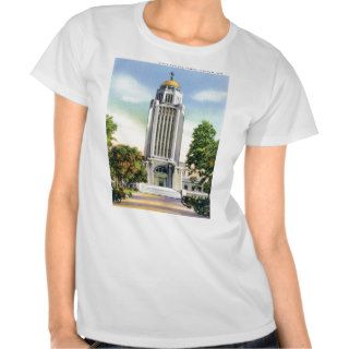 Lincoln Nebraska NE State Capitol Tower Tshirt