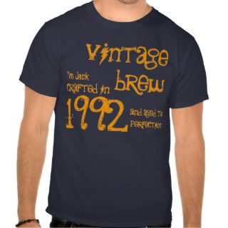 21st Birthday Gift 1992 Vintage Brew  For Him V38 Shirt