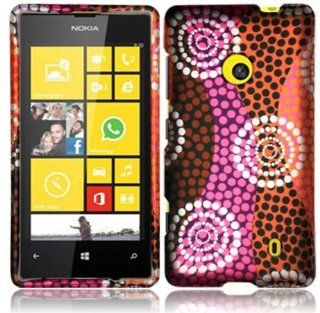 Nokia Lumia 521 520 ( AT&T, Metro PCS , T Mobile ) Phone Case Accessory Pretty Nice Design Hard Snap On Cover with Free Gift Aplus Pouch Cell Phones & Accessories