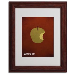 Christian Jackson 'Snow White' framed matted Art Trademark Fine Art Canvas