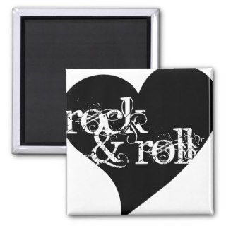 Love Rock & Roll Design Magnet