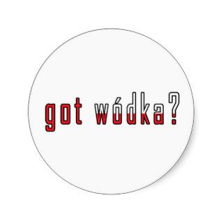 got wodka? Flag Sticker