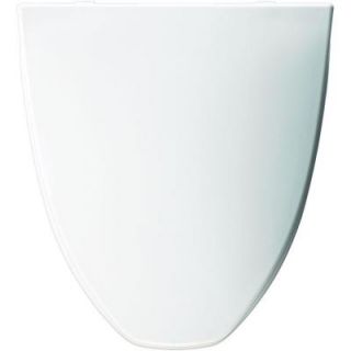 Church Elongated Closed Front Toilet Seat in White LC212 000