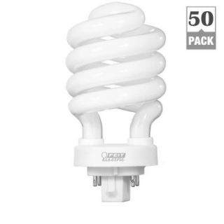 100W Equivalent Soft White (2700K) Spiral 4 Pin CFL Light Bulb (50 Pack) PLSP26E/50