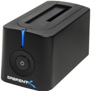 Sabrent USB 3.0 to SATA External Hard Drive Docking Station for 2.5 or 3.5in HDD, SSD [4TB Support] (DS UBLK) Computers & Accessories
