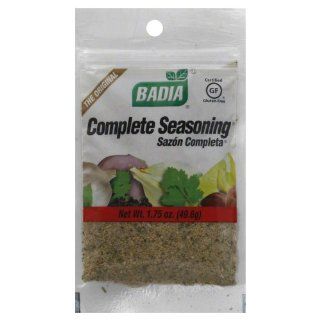 Badia Complete Seasoning 1.75oz (1 Pack)  Meat Seasonings  Grocery & Gourmet Food