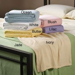 Sea Breeze Twin size 100 percent Cotton Blanket Blankets