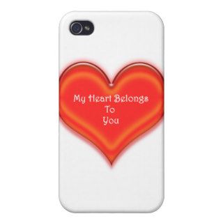 My Heart Belongs to You iPhone 4/4S Cover