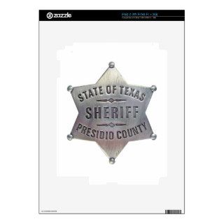 Presidio County Sheriff iPad 2 Decals