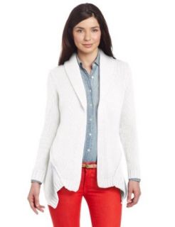 525 America Women's Cardigan, Bleach White, Small Cardigan Sweaters