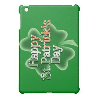 Happy St Patrick's Day (Add Background Color) iPad Mini Case