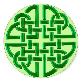 Celtic Knot (Round Stickers)