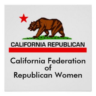 California Republican POSTER Print