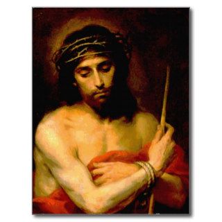 Jesus Christ The man of sorrows Post Card