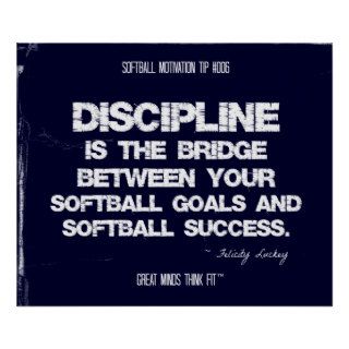 Softball Motivation 006 Print