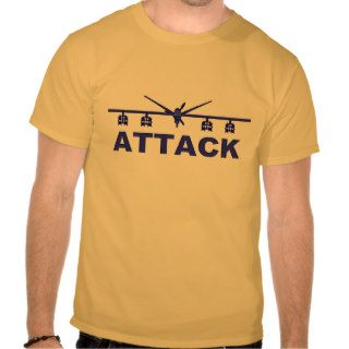 MQ 9 Predator MQ 1 Reaper Attack Unmanned Aircraft T shirts