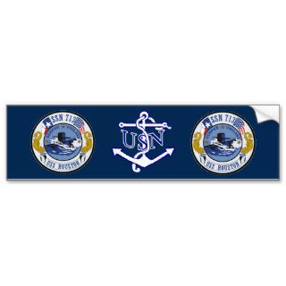 USS Houston (SSN 713) Bumper Stickers