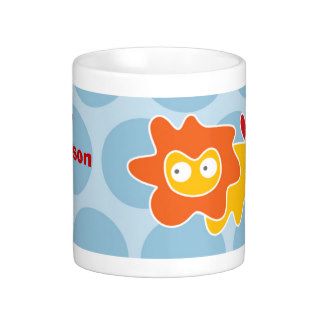 Cartoon Lion Kid Cute Fun Custom Gift Mug