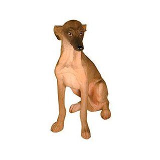 Sitting Italian Greyhound Figurine   Collectible Figurines