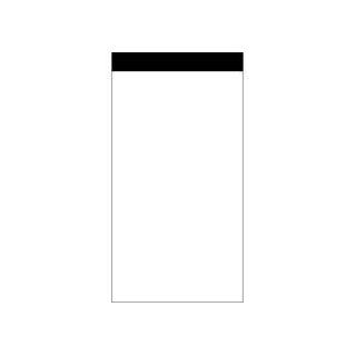 Memo Pad Refill, F/70 054/70 064/70 544, 2 5/8"x5 7/8", White, Sold as 1 Package  