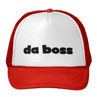 Da Boss Tshirts and Gifts Hat