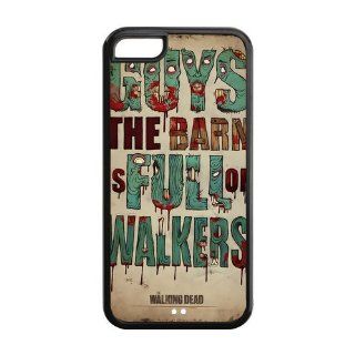 Custom Walking Dead Back Cover Case for iPhone 5C LLCC 530 Cell Phones & Accessories