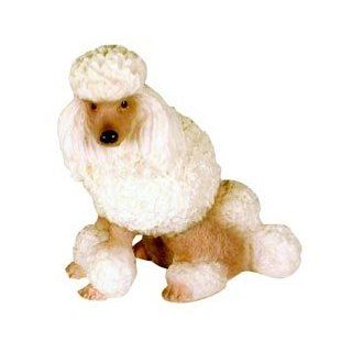 White Poodle Figurine   Collectible Figurines