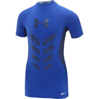 UNDER ARMOUR Boys On the Rise Short Sleeve T Shirt   Size Small,