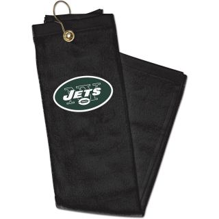 Wincraft New York Jets Black Embroidered Golf Towel (A9199377)