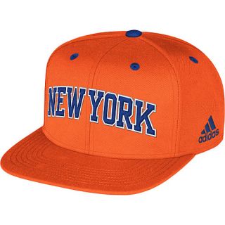 adidas Youth New York Knicks Juniors Flatbrim Snapback Cap, Multi Team