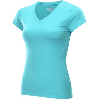 ALPINE DESIGN Womens V Neck Short Sleeve T Shirt   Size XS/Extra Small