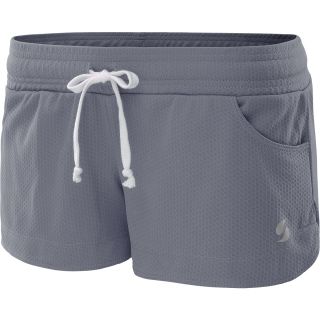 SOFFE Juniors Honeycomb Mesh Shorts   Size XS/Extra Small, Tradewinds Grey