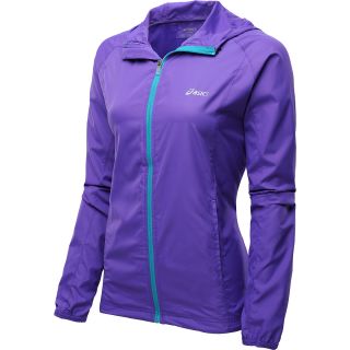 ASICS Womens Packable Jacket   Size Medium, Purple