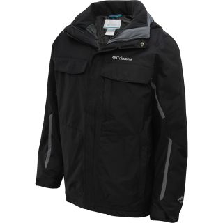 COLUMBIA Mens Bugaboo Interchange Jacket   Size Small, Black/graphite